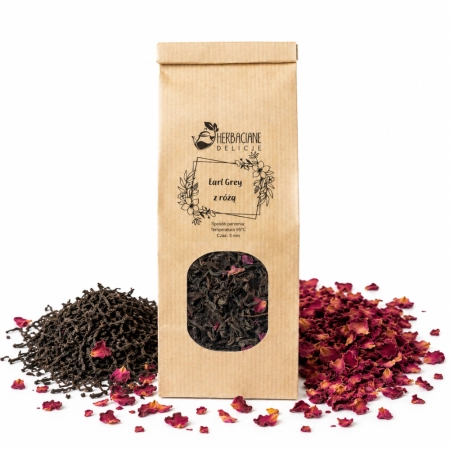 Earl Grey z różą 100g